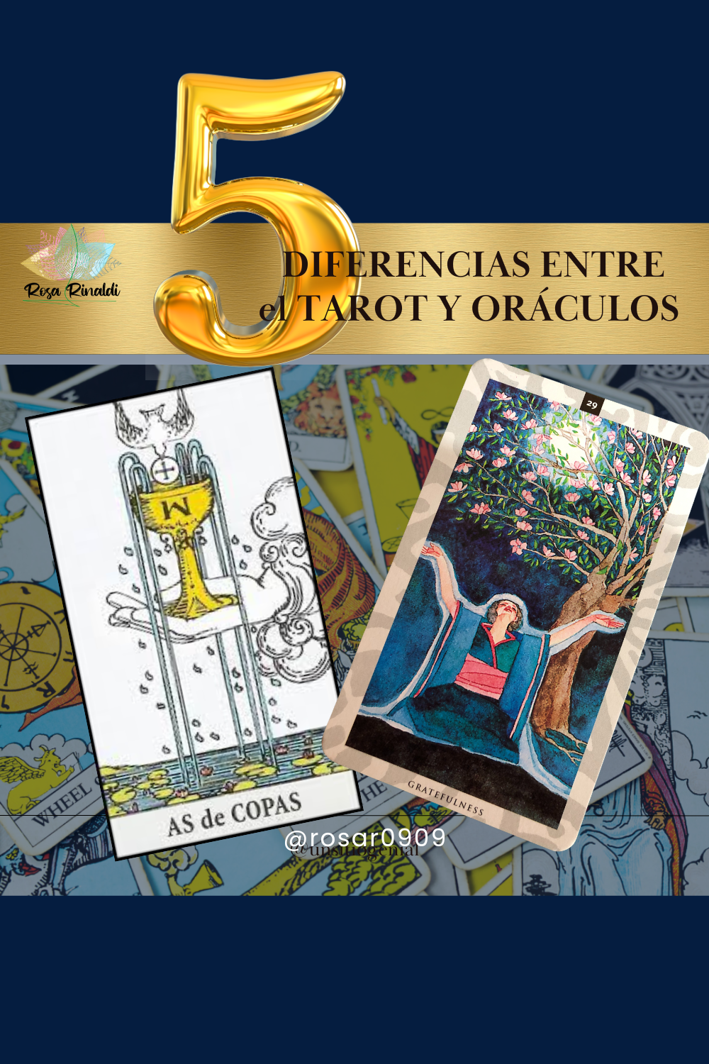 5 Diferencias entre Tarot y Oráculos