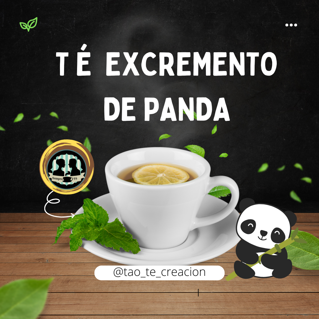 Te especial Excremento de Panda