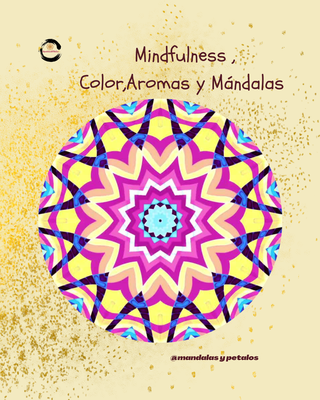 Mandalas Mindfulness, Color, Aromas