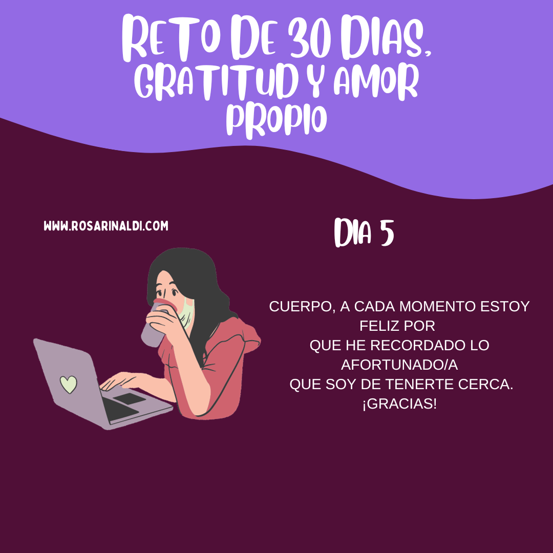 Reto Gratitud y Amor Propio