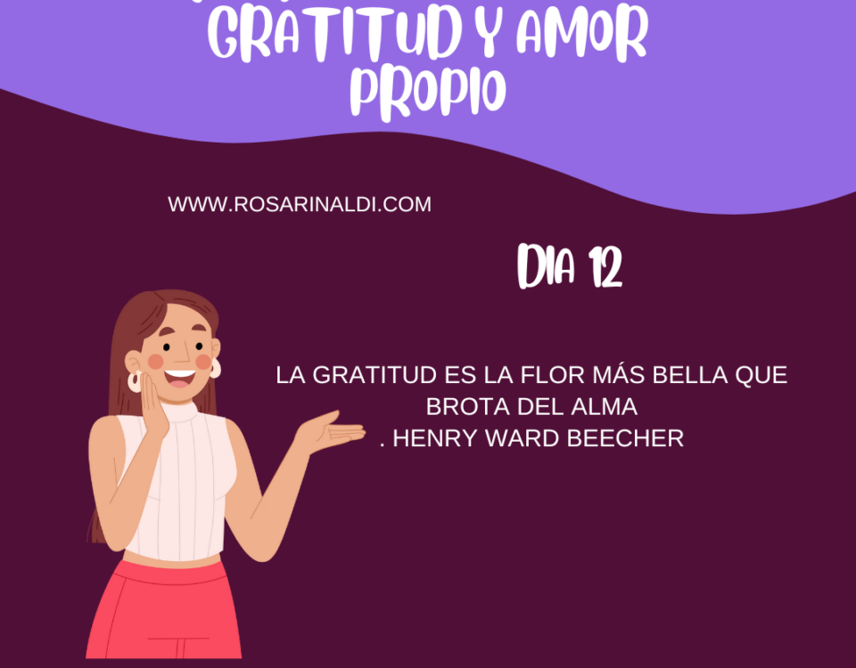 Reto de 30 días Gratitud y Amor propio