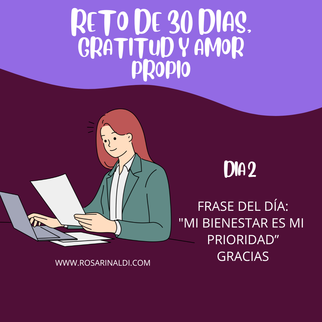 Dia 2 Gratitud y Amor Propio