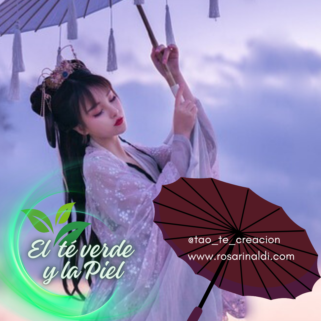 Te verde y la piel