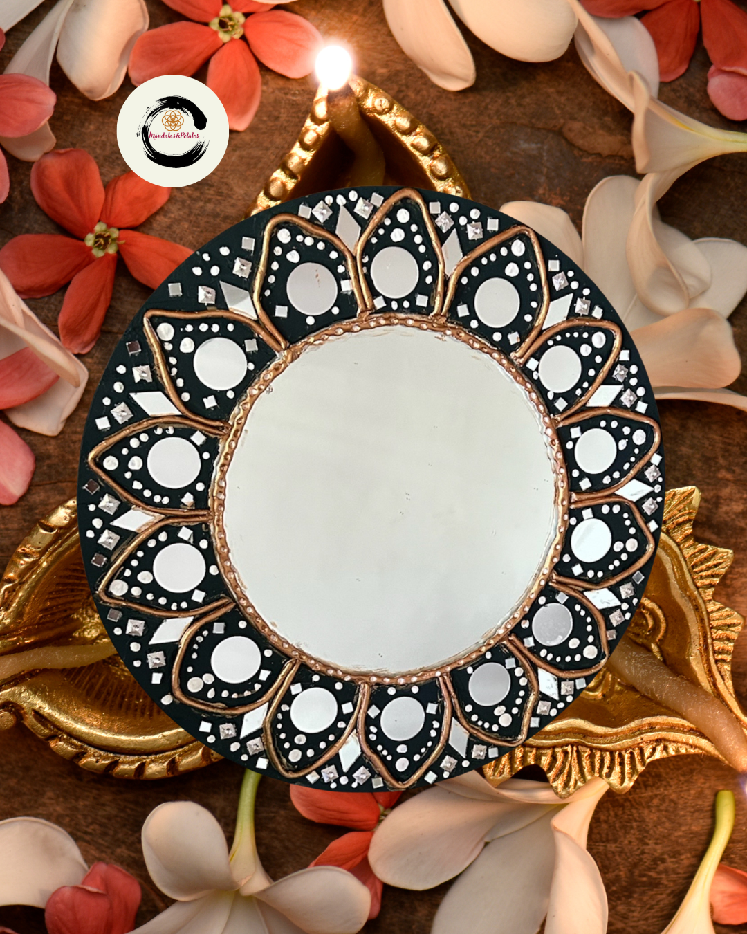Mandala Arte Lippan de la India