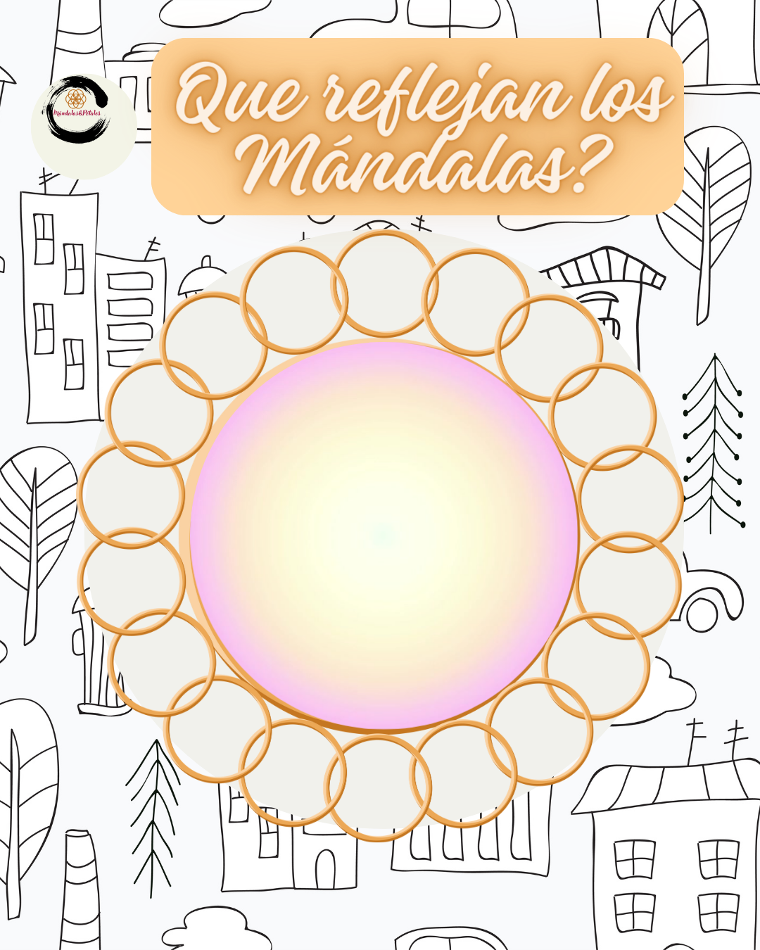 Si te gustan los Mandalas seguro que habrás escuchado en más de una ocasión de que los Mándalas actúan como espejo o reflejan partes de tu ser.