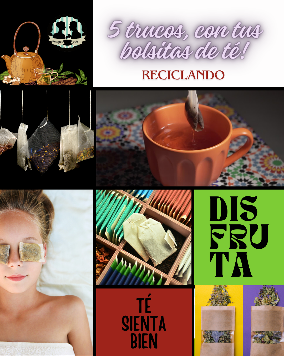 5 rucos con tus bolsitas de te