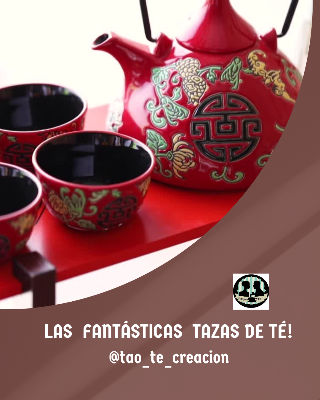 Las fantásticas tazas de té.